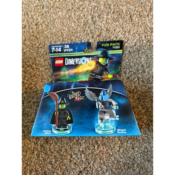 Lego Dimensions Wicked Witch - the Wizard of Oz - Fun Pack 71221 NEW - Picture 1 of 3